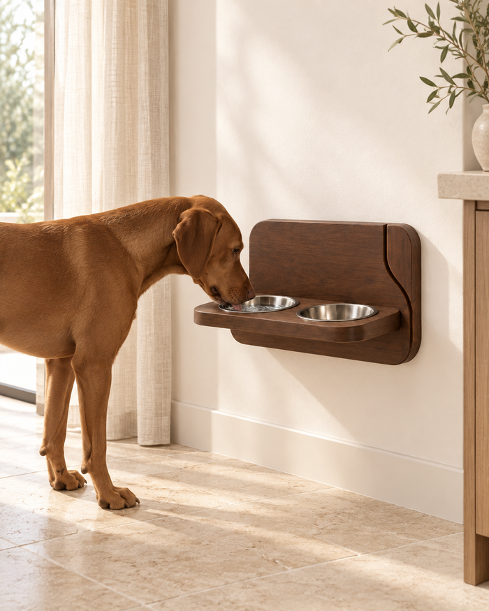 Wall-Mounted Dog Feeder UAE | Quill