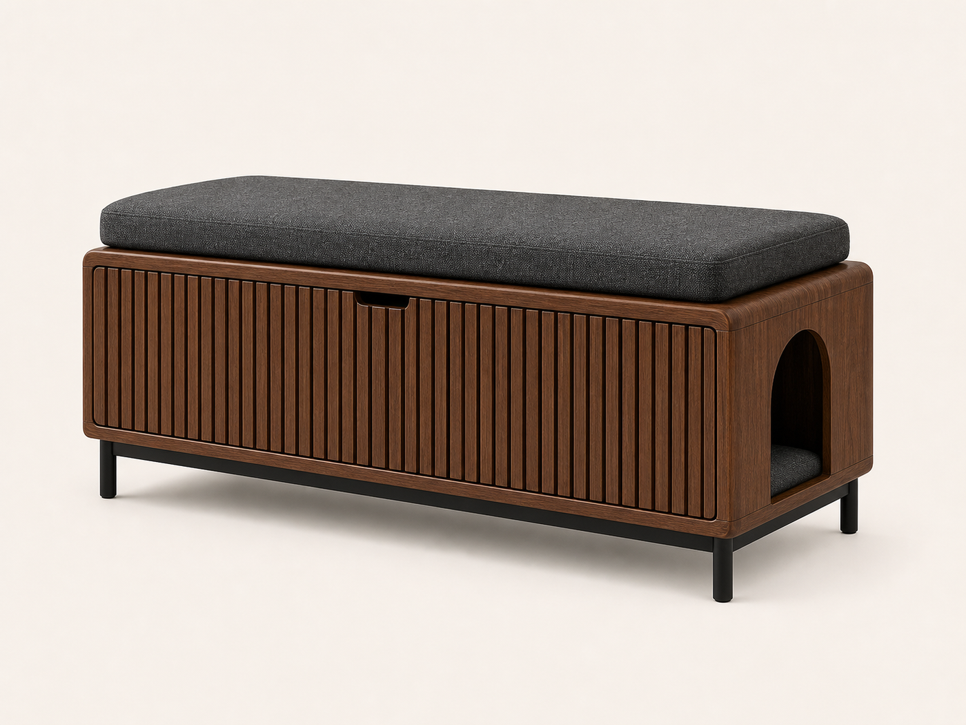 Reed Bench - product view