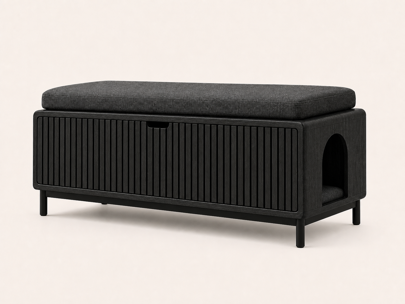 Hidden Litter Box Bench UAE | Reed Bench