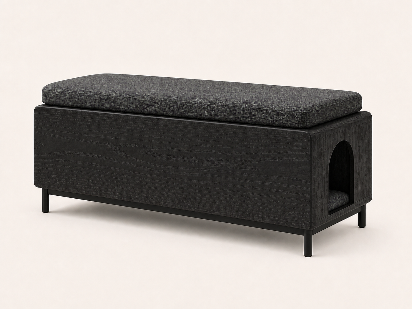 Hidden Litter Box Bench UAE | Reed Bench