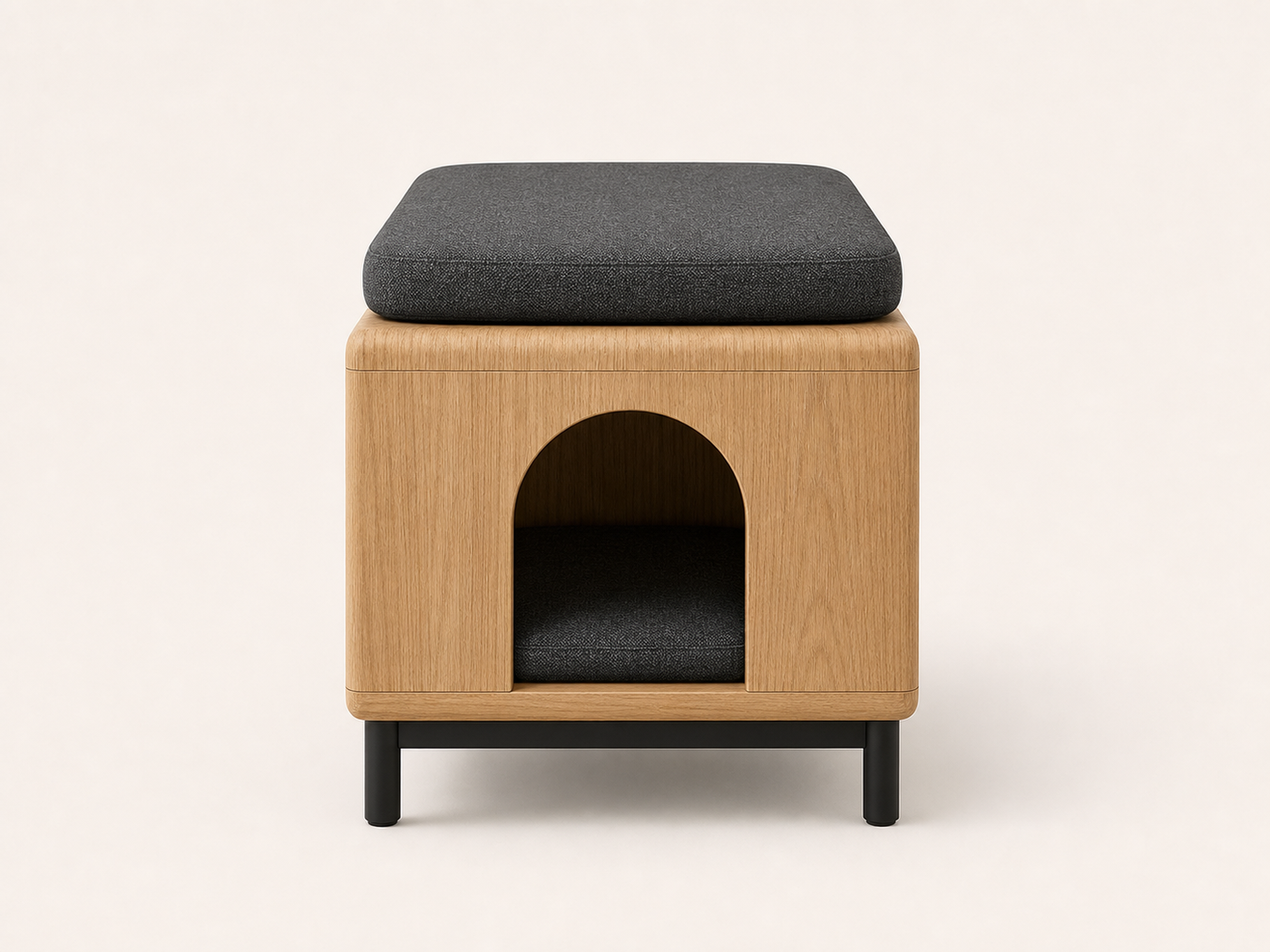 Hidden Litter Box Bench UAE | Reed Bench