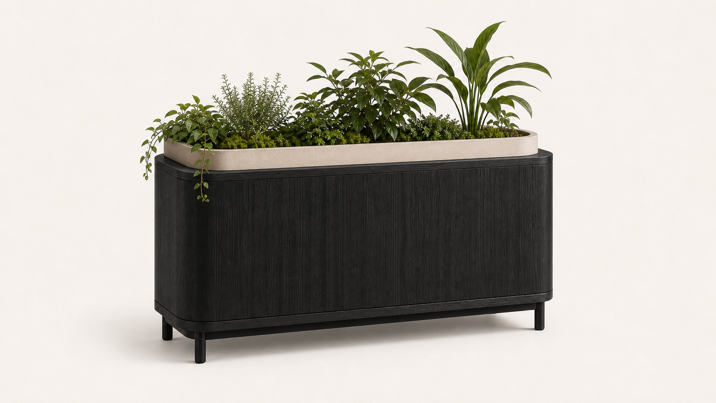 Planter Litter Box Furniture UAE | Lotus Console