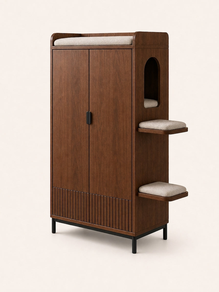 Atlas Cabinet - three quarter top view