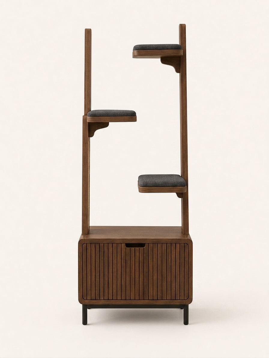 Cat Tree Alternative UAE | Kira Perch Ladder dimensions 55 L x 40 W x 150 H cm