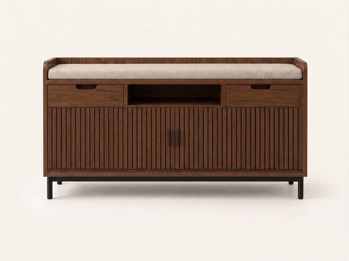 Mina Scratch Credenza - front view