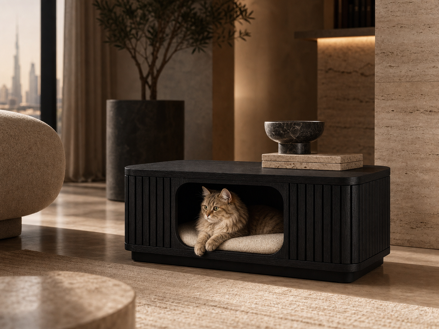 Cat Bed Side Table UAE | Nest Table