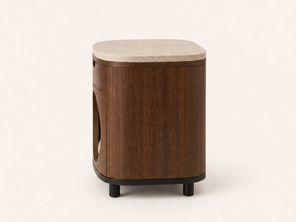 Pava Nest Side Table - left view