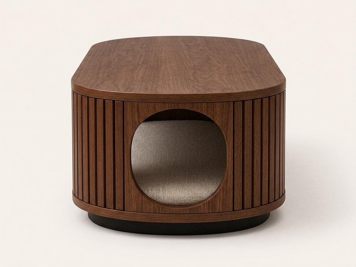Khepri Tunnel Table - left view