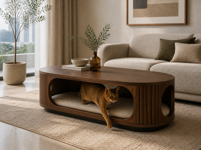 Khepri Tunnel Table - lifestyle scene