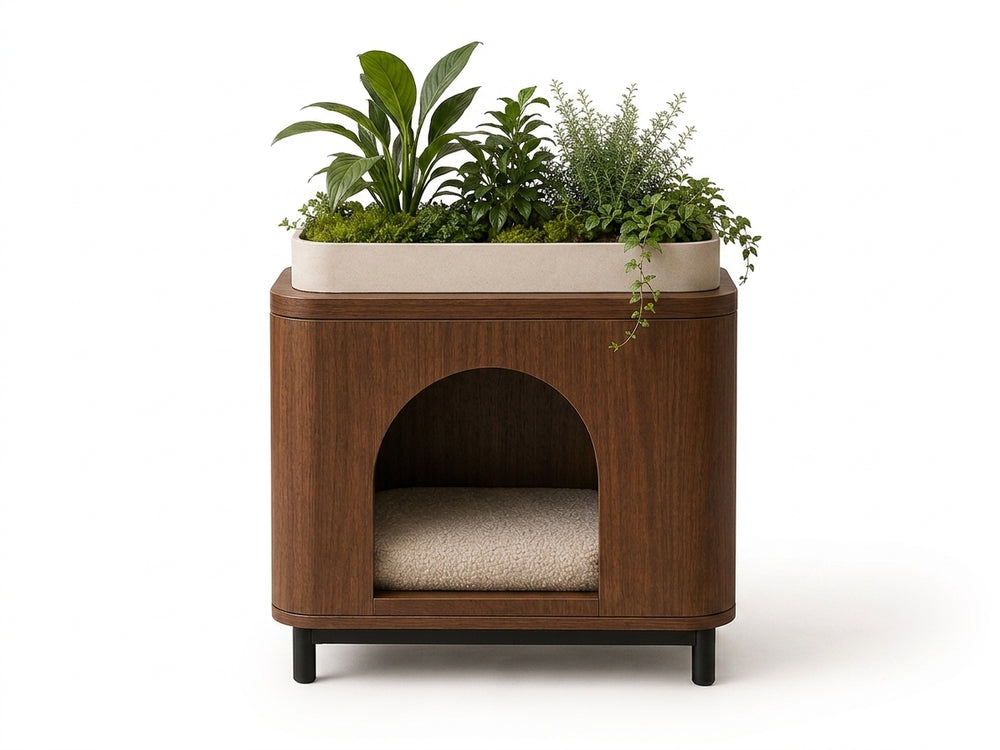 Cat Bed Planter UAE | Rumi Planter Nest dimensions 45 L x 45 W x 60 H cm