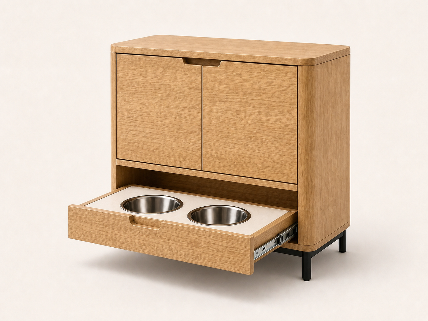 Dog Feeding Console UAE | Lyra Dining Console