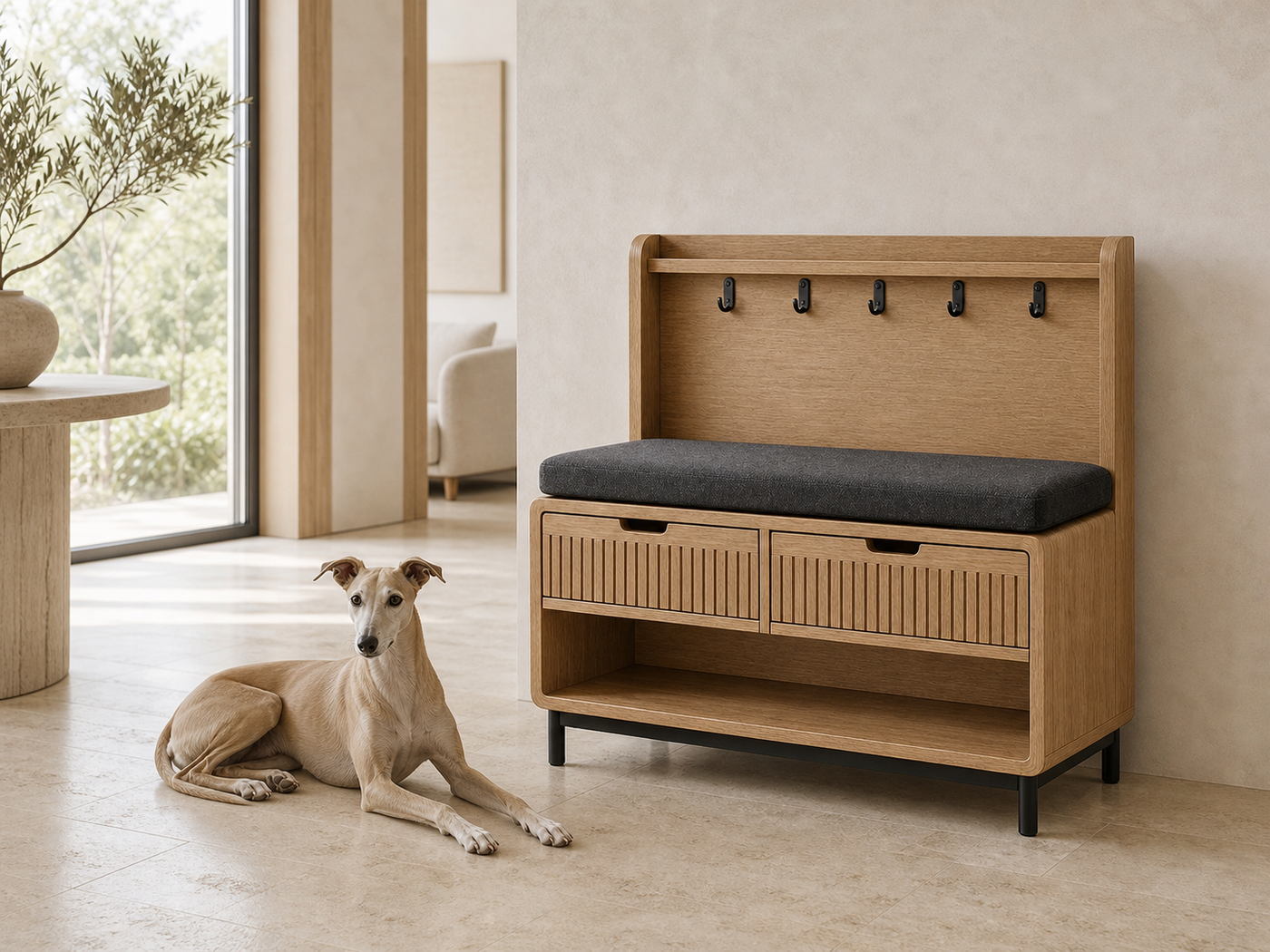 Entryway Pet Bench UAE | Juno Entry Bench