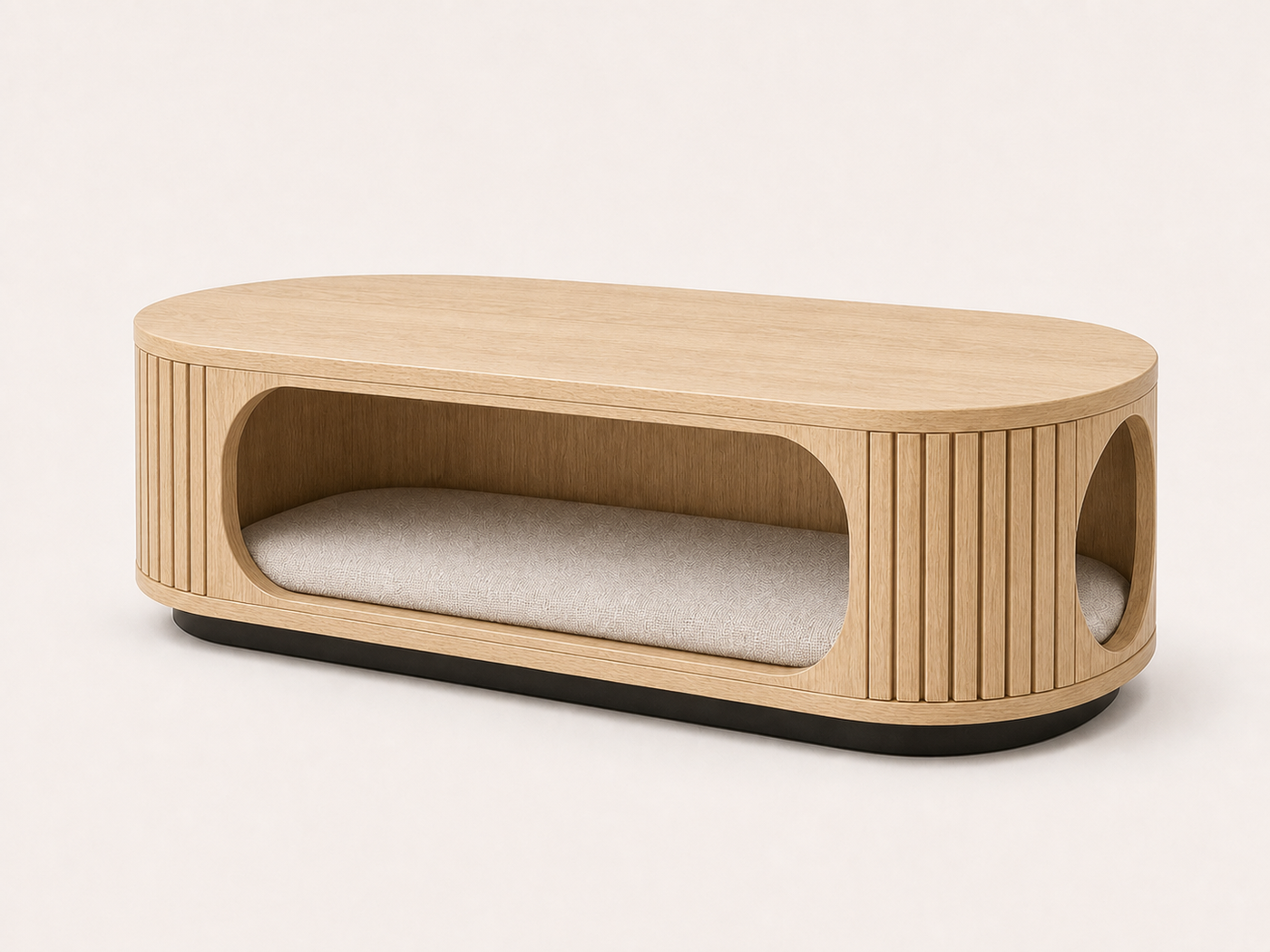 Cat Tunnel Coffee Table UAE | Khepri Tunnel Table