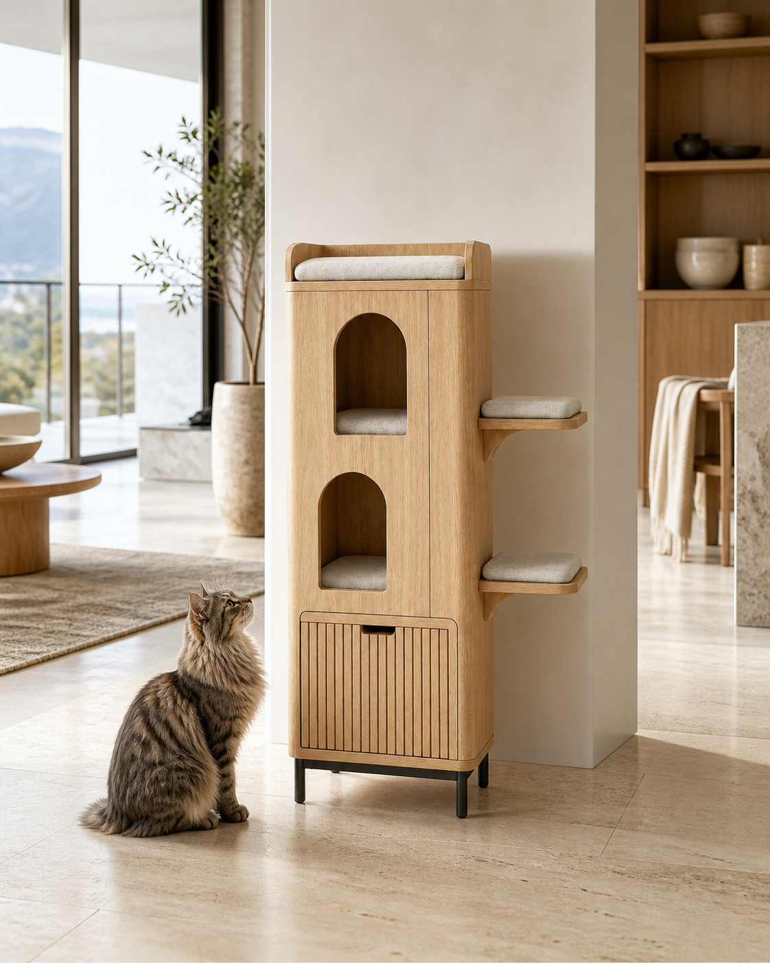 Cat Window Perch Dubai | Sia Window Tower
